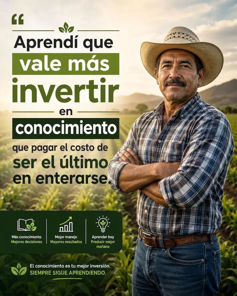 Aprendí que vale más invertir en conocimiento que pagar el costo de ser el último en enterarse